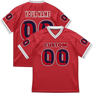 Camisetas de fútbol de malla sublimada Premium tela ligera ideal para jugadores de fútbol de alto rendimiento - Product Image 4