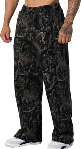 Men's <b>Baggy</b> Sweatpants with Graphic Print Winter Streetwear Loose-Fit Knitted <b>Joggers</b> Workout Pants Pockets Digital Printing - Product Image 6