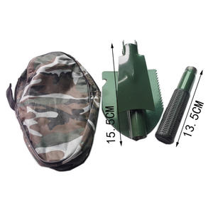 Avventura all'aperto arrampicata in <span class=keywords><strong>montagna</strong></span> di sopravvivenza escursionismo campeggio pala pieghevole spedizione vanga borsa esterna mimetica attrezzi da giardinaggio - Product Image 3