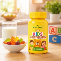 Kinder Multivitamine Gummies Compleet 13 Vitaminen Kauwbare Fruit Supplement 60 Gummies OEM