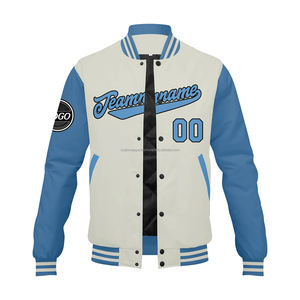 MCACVJ-86 de veste universitaire personnalisée en laine de qualité supérieure avec broderie du logo de l'organisation pour les vêtements de groupe communautaire d'entreprise - Product Image 2