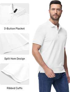 Tissu tricoté uni essentiel pour chemise homme, tissage doux, respirant, souplesse facile, forme légère, texture fraîche, finition propre, confort quotidien - Product Image 3