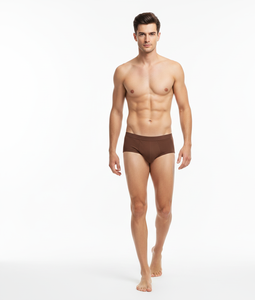 Calzoncillos de Algodón para Hombre TerraFlex Marrón, Tono Natural, Tejido Elástico y Transpirable, Diseñados para la Comodidad Diaria - Product Image 5