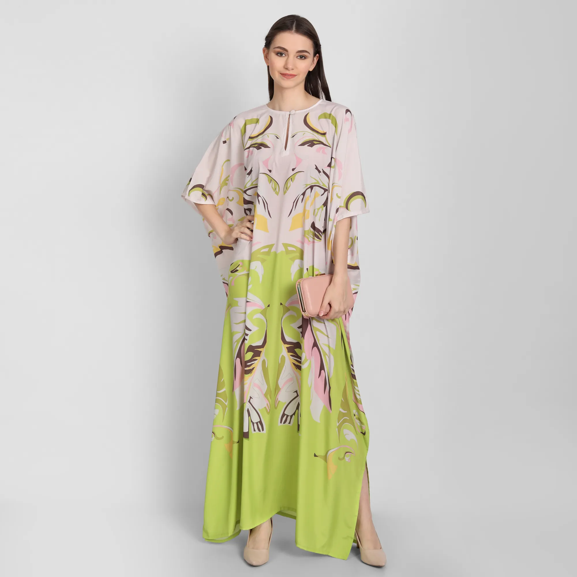 High Quality Factory Price Luxurious Style Premium Women Kaftans Top Dress