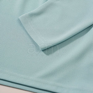 Pull à demi-fermeture éclair pour homme Haut d'entraînement de gym avec logo personnalisé Vêtements de sport en gros Haut à demi-fermeture éclair - Product Image 3