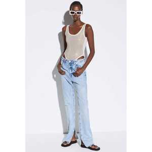 Traje de Baño con Detalles de Piedras Brillantes - Product Image 3