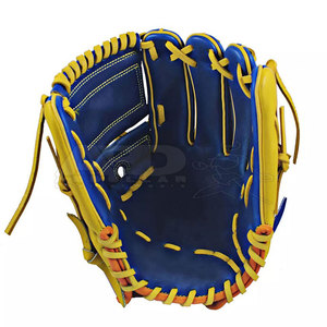 Qualité fine professionnelle votre propre conception gants de baseball meilleur prix bas quantité minimale de commande usine directe gants de baseball - Product Image 2