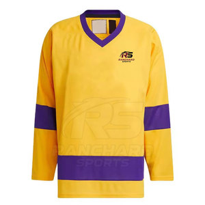 Camiseta de Hockey sobre Hielo Transpirable, Ropa Deportiva de Equipo, Camiseta de Hockey sobre Hielo Ligera - Product Image 1