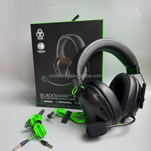 Audífonos para Juegos al por Mayor, Audífonos para Deportes Electrónicos con Sonido Envolvente 7.1, Audífonos Supraaurales para <span class=keywords><strong>Razer</strong></span> <span class=keywords><strong>BlackShark</strong></span> <span class=keywords><strong>V2</strong></span> <span class=keywords><strong>X</strong></span> <span class=keywords><strong>Gaming</strong></span>, Audio de 3.5 mm - Product Image 1