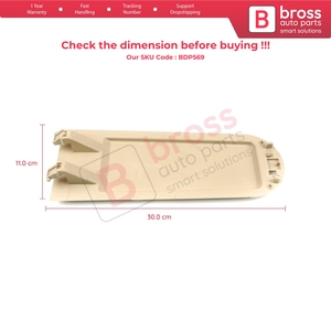 ฝาครอบฐานที่วางแขนคอนโซลกลาง BDP569 สีเบจสำหรับ - Product Image 5