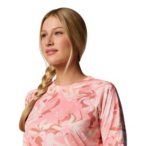 Camisa de manga larga estampada para mujer con diseño personalizado, camiseta ligera de manga larga con cuello redondo, camiseta de tela de poliéster duradera en todos los estampados - Product Image 5