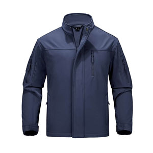 Nouvelle veste matelassée personnalisée OEM en toile avec capuche, poches zippées, enduite, respirante, imperméable, couleur personnalisée sur le devant, pour automne-hiver - Product Image 1