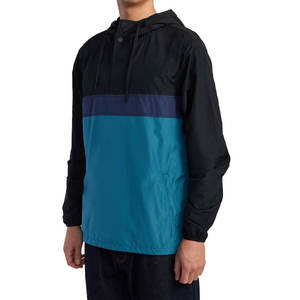 Veste Anorak pour Homme Imperméable à la Course à Pieds avec Design et Emballage Personnalisés 100% Nylon Haute Performance Casual Coupe-Vent - Product Image 3