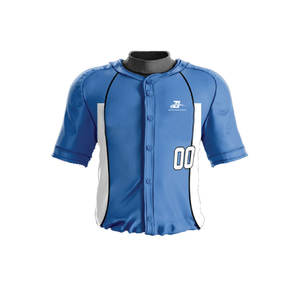 Uniformes de baseball les plus populaires Concevez votre propre logo Uniformes de baseball pour hommes en matériau solide - Product Image 4