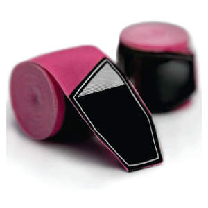 Bandes de boxe personnalisées en coton et polyester respirant avec logo, ajustables, fermeture auto-agrippante, couleur personnalisée, soutien du poignet - Product Image 3