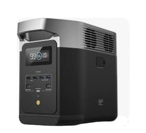 Estación de Energía Portátil ECOFLOW EF DELTA 1800W, Panel Solar, Estación de Carga para Automóvil, Batería de Iones de Litio, MPPT, Onda Sinusoidal Pura - Product Image 1