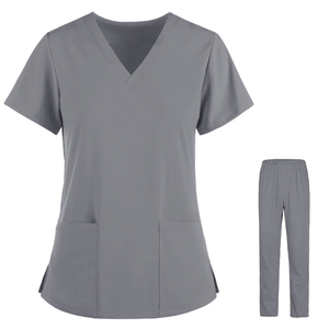 Haut d'uniforme d'infirmière pour femme, taille XL, tenue de travail médicale pour hôpital, dentiste, salon de beauté, usage chirurgical, nouveaux modèles BY HI 2026 - Product Image 6