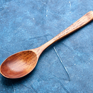 Couverts Vintage en bois Personnaliser la taille Fourchette en bois de manguier & Cuillère & Vaisselle Cuillère de service pour Vaisselle Rsrestaurants & Ustensiles de cuisine - Product Image 4