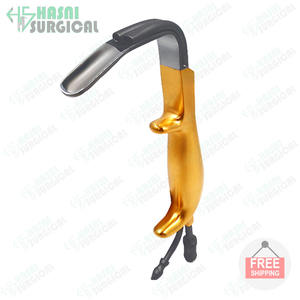 Rétracteur de sein de style Tebbetts professionnel avec guide lumineux et système d'aspiration - Product Image 4