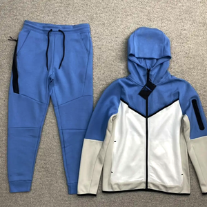 Winter Men's Eco-Friendly Custom Made Tracksuit Breathable Anti-Bacterial Fleece Sporty Casual <b>Jogger</b> Pants <b>Polyester</b>/Cotton - Product Image 1