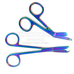 กรรไกรผ่าตัดแบบแมนนวลทำจากสเตนเลสแม่นยำตัดขอบคมน้ำหนักเบาทนทานเป็นมิตรกับสิ่งแวดล้อมผ่านการรับรอง CE สำหรับการใช้งานทางการแพทย์ - Product Image 4