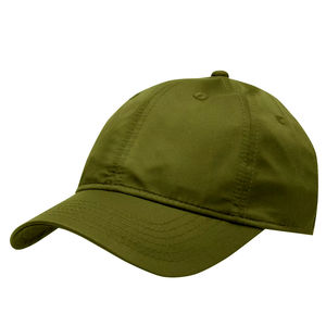 Gorra de béisbol ajustable de 5 paneles de alta calidad para Unisex, tela de sarga clásica personalizada, logotipo bordado, secado rápido, transpirable - Product Image 1