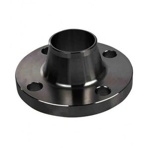 Media pulgada ASTM A105 Clase 600 Bridas de cuello de soldadura de acero al carbono pulido para uso industrial de petróleo y gas - Product Image 3