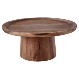 Hot Selling 2024 Round Cake Stand Decorating Weddings and Parties Elegant and Stylish Round Wooden Cake Stand <b>Tools</b> - Product Image 1