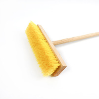 Brosses de nettoyage pour terrasses, brosse de lavage de sol, balai à poils rigides de 12 pouces pour douche, salle de bain, bateau, béton, moquette, garage