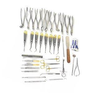 Juego de 75 instrumentos de Cirugía Dental de acero inoxidable, kit de fórceps y elevadores de extracción - Product Image 4