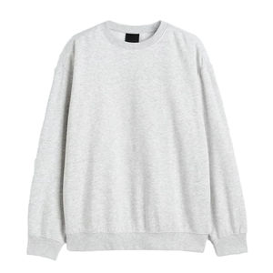 Sudaderas personalizadas para hombre, de algodón 100% grueso, con cuello redondo, lisas, teñidas, con patrón básico. - Product Image 6