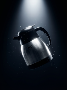 Bouteille isotherme en acier inoxydable Palu 1L à double paroi, pot à café isolé, bouteille d'eau thermique pour hôtel, restaurant, café, maison, bureau - Product Image 3