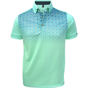 Polo pour homme Ryan Pro Gear, logo personnalisé, OEM, tissu en coton, respirant, vêtements décontractés, vente en gros d'usine - Product Image 3