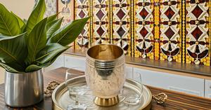 Koi Brass 12 onzas Mint Julep Cup Perfect Drinkware - Product Image 5