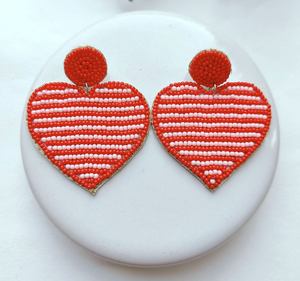 Pendientes Blancos para Mujer, Pendientes Personalizados con Múltiples Cuentas, Joyería Festiva para Mujer al Mejor Precio, Pendientes con Cuentas - Product Image 2