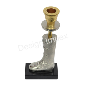 Tableware Showpiece Candle <b>Stand</b> New Nice Quality Equestrian Riding <b>Boot</b> Unique Candle Holder in Wholesale Prices - Product Image 2