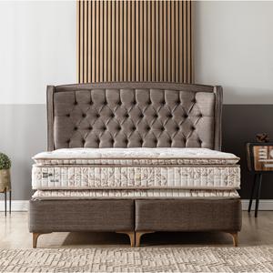Ensemble de matelas hybride de luxe KUKA à ressorts ensachés et mousse, mobilier moderne pour hôtel, appartement, chambre à coucher - Product Image 1
