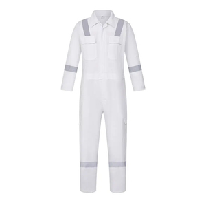 Uniformes de trabajo de construcción transpirables de algodón de seguridad para hombres, ropa de trabajo impermeable - Product Image 4