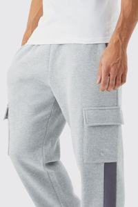 Pantalones Deportivos Personalizados al por Mayor, 350 Gsm, con Logotipo Personalizado, Pantalones Deportivos Holgados de Felpa de Algodón - Product Image 2