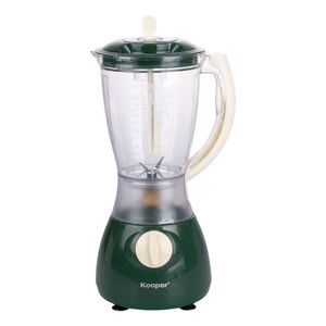 Frullatore Elettrico Kooper 1.8L, 4 Velocità, Funzione Pulse, 350W, 220-240V, Cavo 120cm, per Frullati Domestici, Verde Avorio, Plastica - Product Image 1