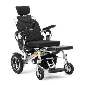 Silla de ruedas eléctrica reclinable completamente automática para conducción segura, accesorio completo, silla de ruedas para ancianos, fácil de mover de forma independiente - Product Image 2