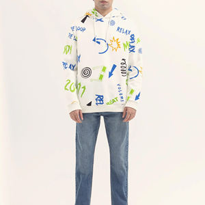 เสื้อฮู้ดแบบสวมหัวของผู้ชายเสื้อฮู้ดดี้แบบกำหนดเองได้สไตล์สตรีทไซส์ใหญ่พิเศษย้อมเรียบสำหรับฤดูหนาวขายส่ง2025 - Product Image 3