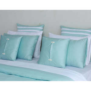 Ensemble de housse de couette et taie d'oreiller en tissu Aquamarine - Product Image 2