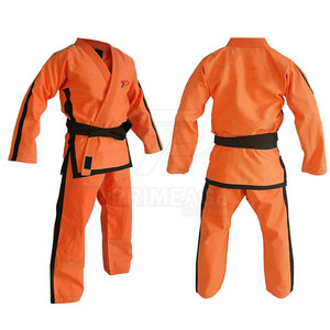 Uniforme de Karate Personalizado con Logotipo, Diseño 2025, para Hombre Adulto, 100% Algodón, Ligero, Transpirable, de Secado Rápido, para Artes Marciales - Product Image 1