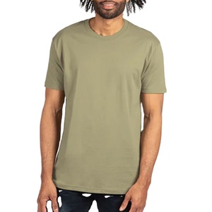 T-shirts à col rond pour hommes, t-shirts confortables en coton à col rond, doux, respirants, décontractés, basiques, t-shirt à col rond pour hommes - Product Image 1