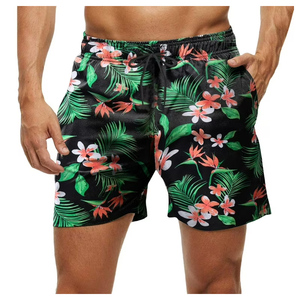 Haute qualité hommes Shorts de plage maillot de bain course Nylon Shorts 100% Polyester maillot de bain maille Shorts de plage pour hommes - Product Image 3