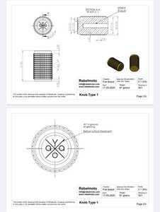 Madhav ชิ้นส่วนรถจักรยานยนต์ทรงกลมทำจากทองเหลืองผลิตตามสั่งสีที่ต่างกัน - Product Image 2