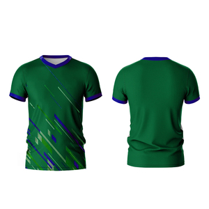 Maillot de rugby imprimé fabriqué en usine pour hommes, logo personnalisé de haute qualité, 100% polyester, séchage rapide, tailles personnalisées pour adultes - Product Image 1