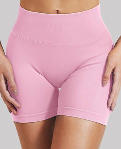 Venta al por mayor logotipo personalizado comodidad deportes Yoga pantalones cortos sin costuras pantalones largos pantalones cortos - Product Image 1