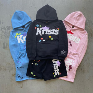 Conjunto de Dos Piezas de Algodón con Cremallera Antiarrugas Unisex, Chaqueta Deportiva con Logotipo Personalizado, Ropa Deportiva, Ropa Exterior para Hombre, Secado Rápido de Verano - Product Image 1